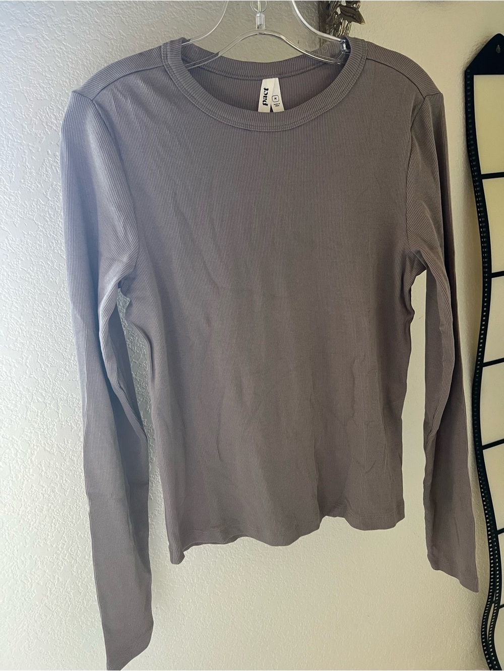 Pact Perfect Rib Long sleeve 100% Cotton
